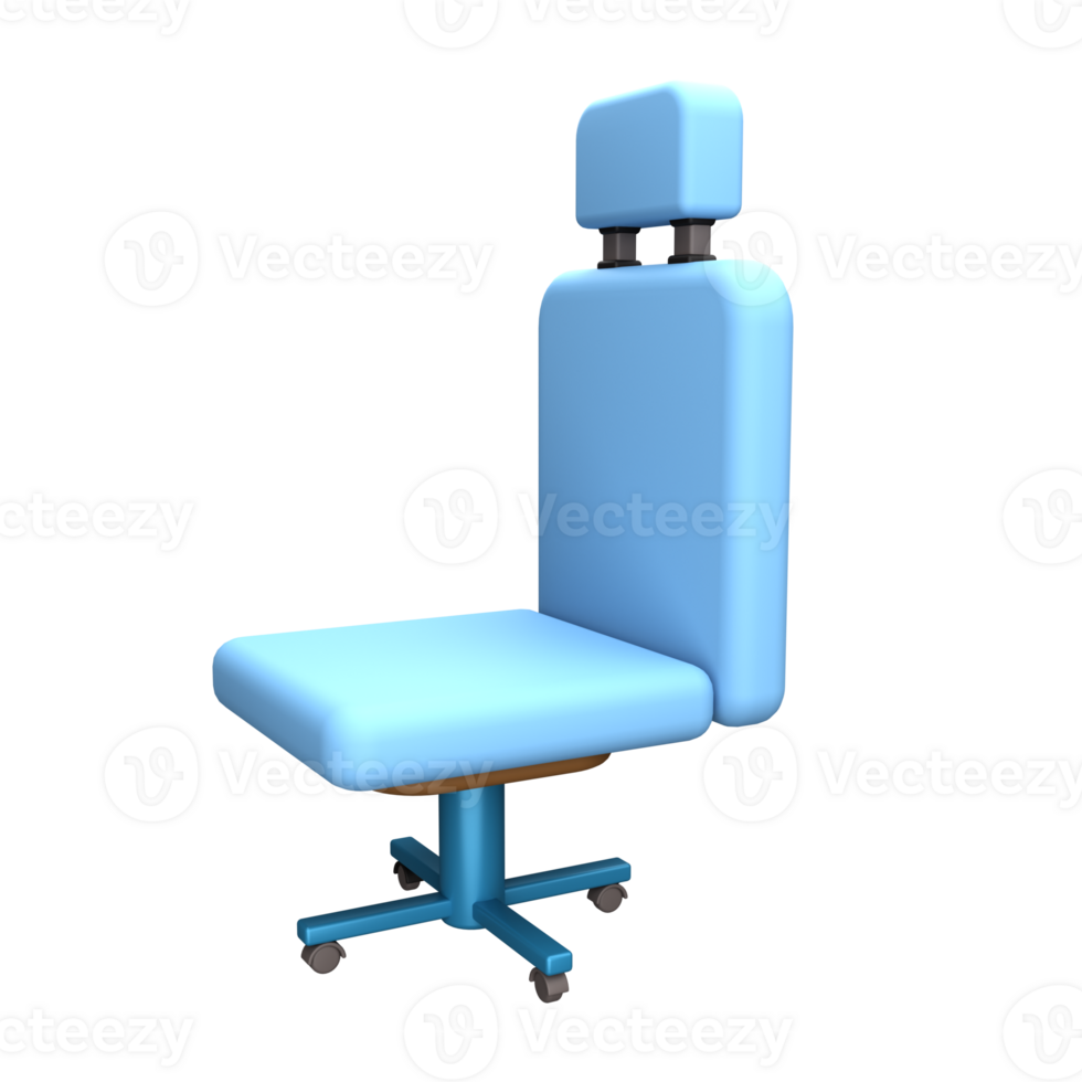 3d icono prestados escritorio silla png