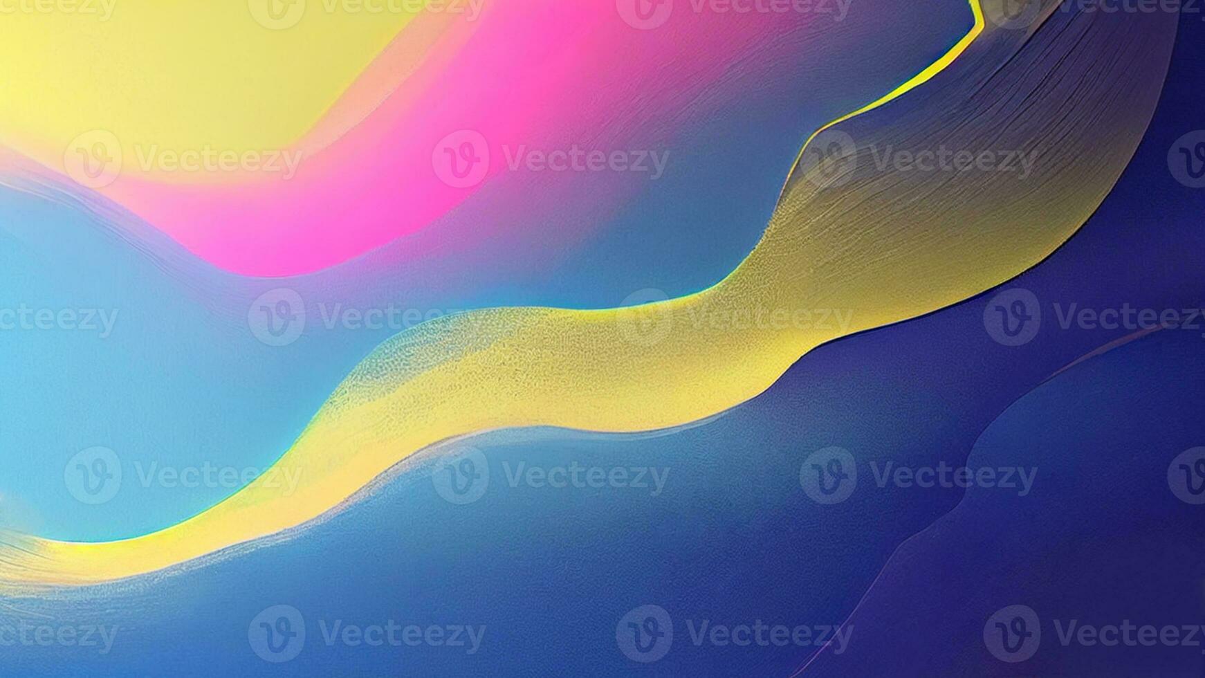 Colorful Abstract Background With Creative Waves Texture. photo
