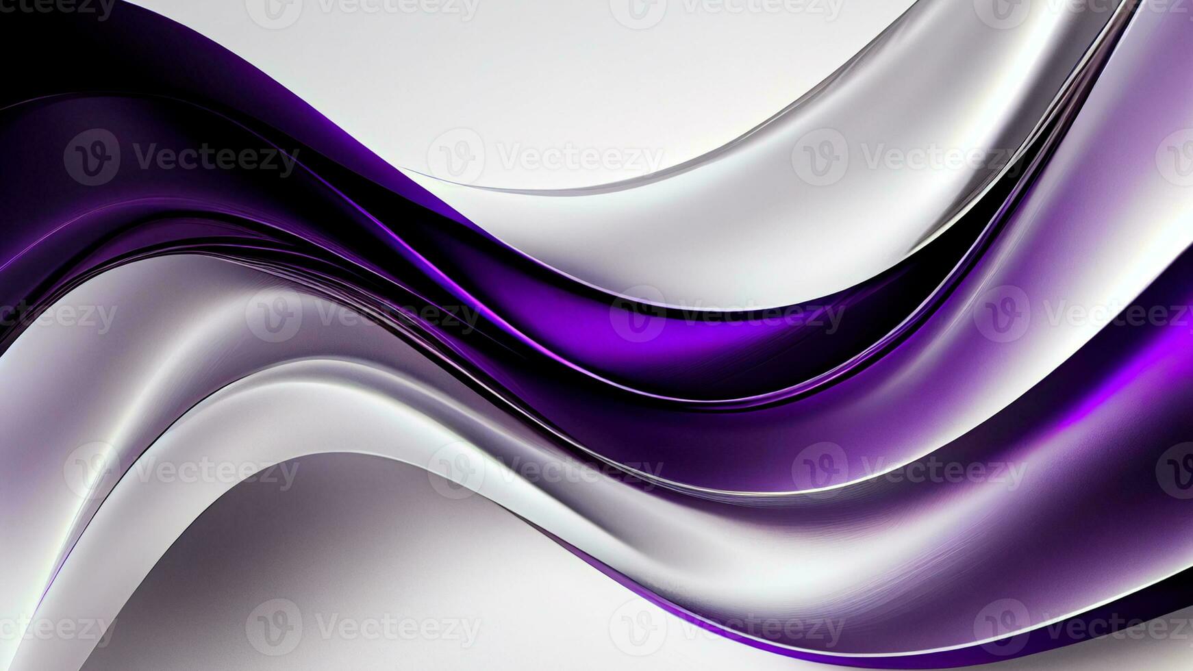 Abstract Smooth Wavy or Silk Fabric Background. 3D Rendering. photo