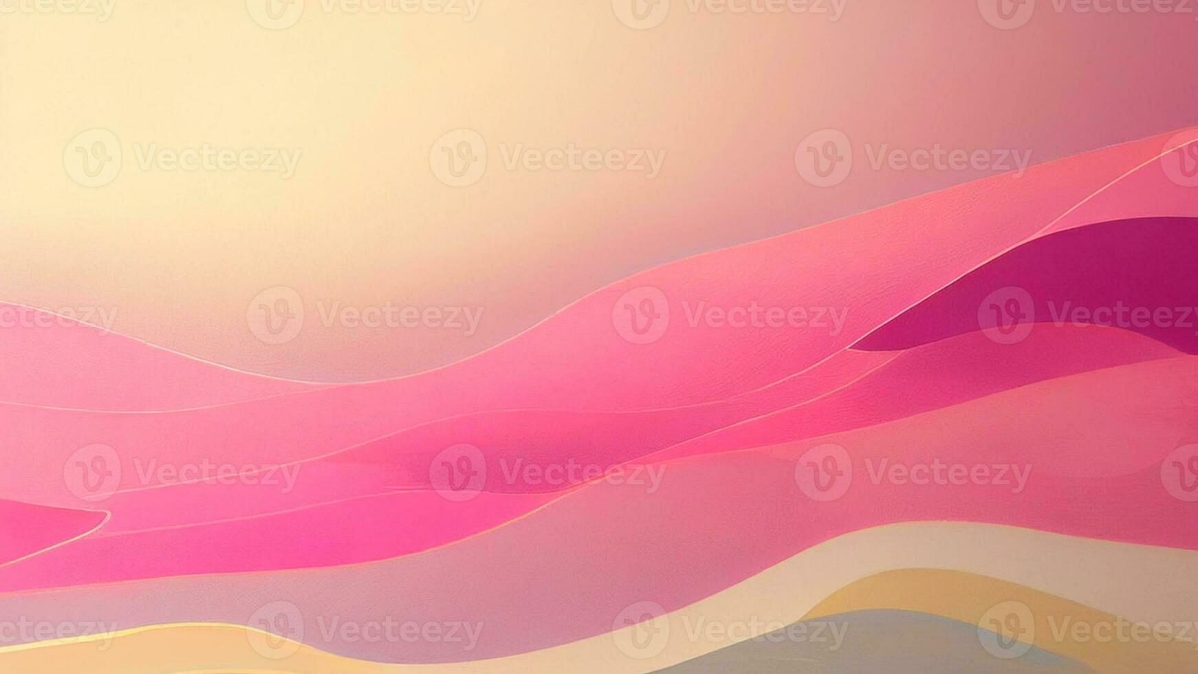 Colorful Abstract Waves Flowing Background. photo