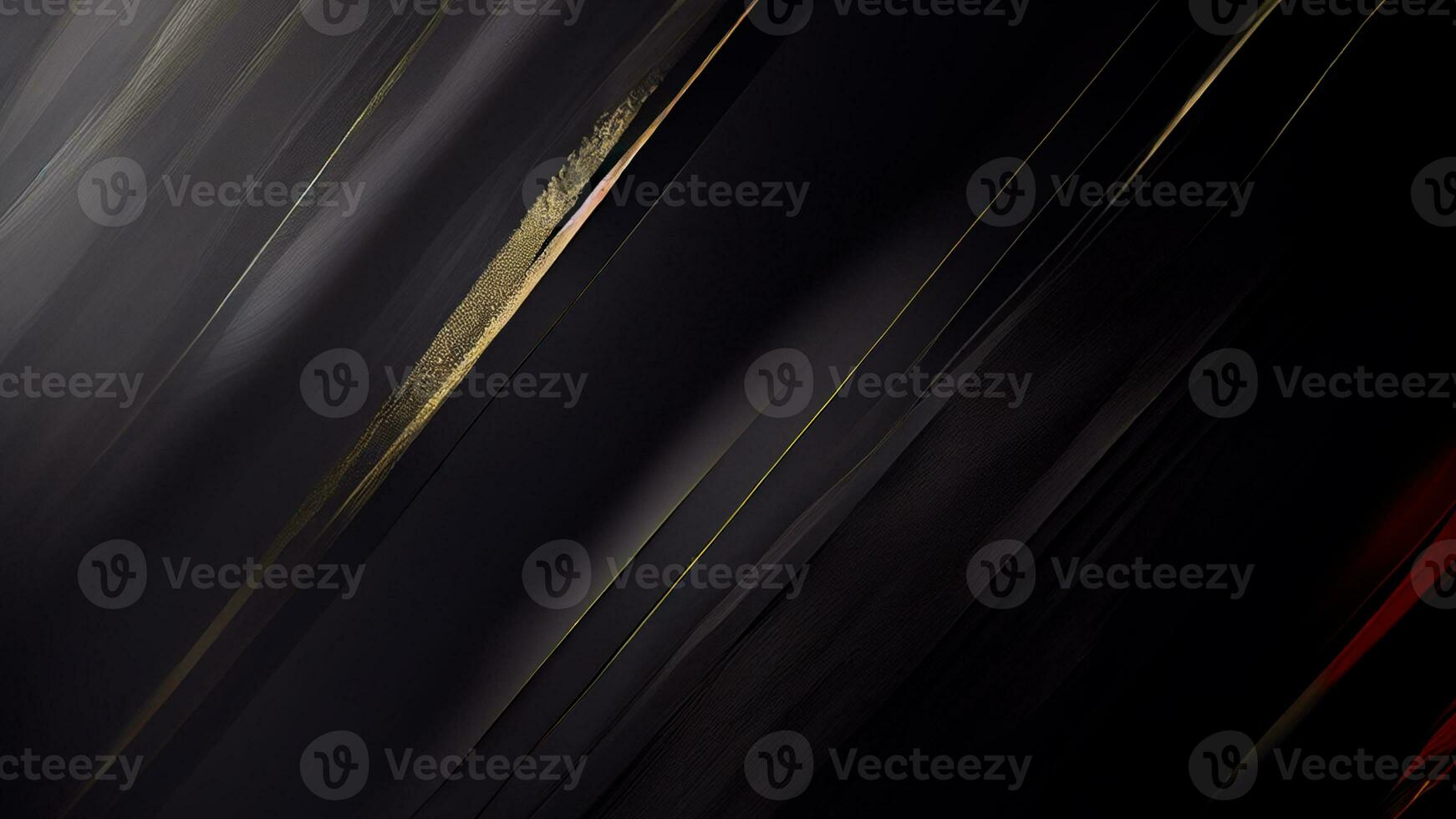 Abstract Dark Diagonal Lines Background With Golden Texture. photo