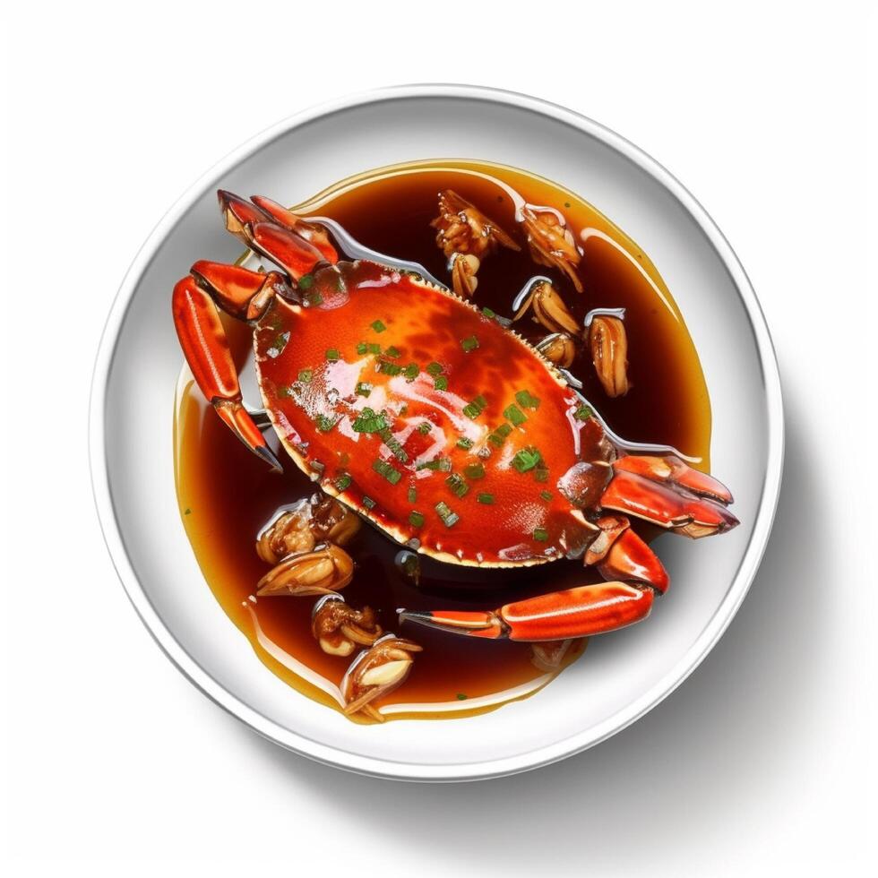 Soy sauce marinated crab, Korean food. 24075607 Stock Photo at Vecteezy