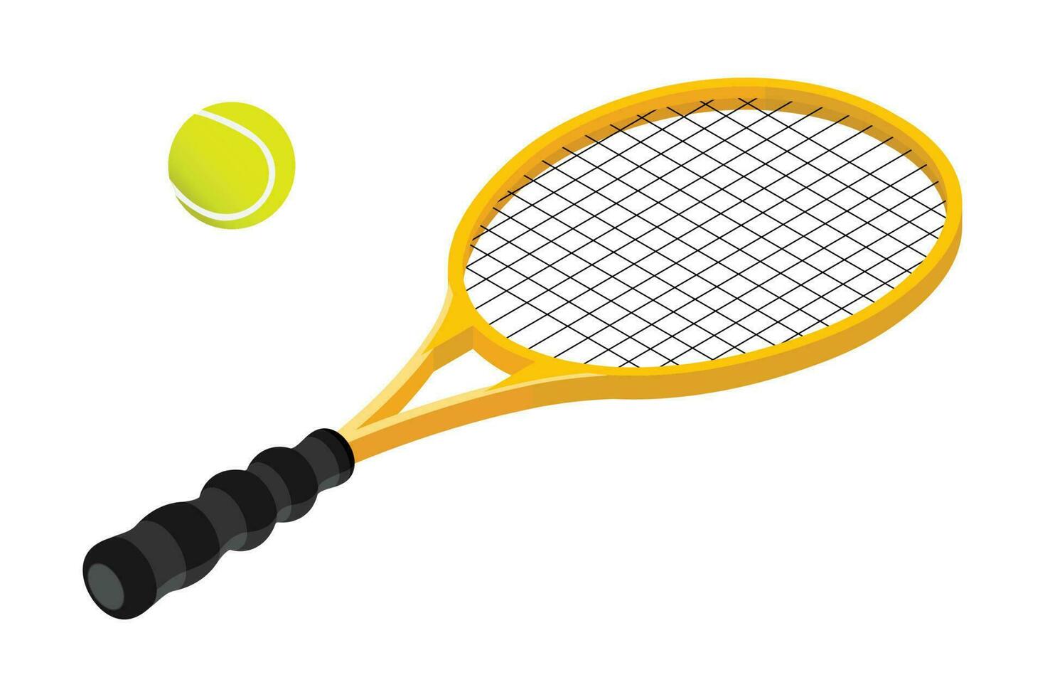 Tennis Racket Icon vector