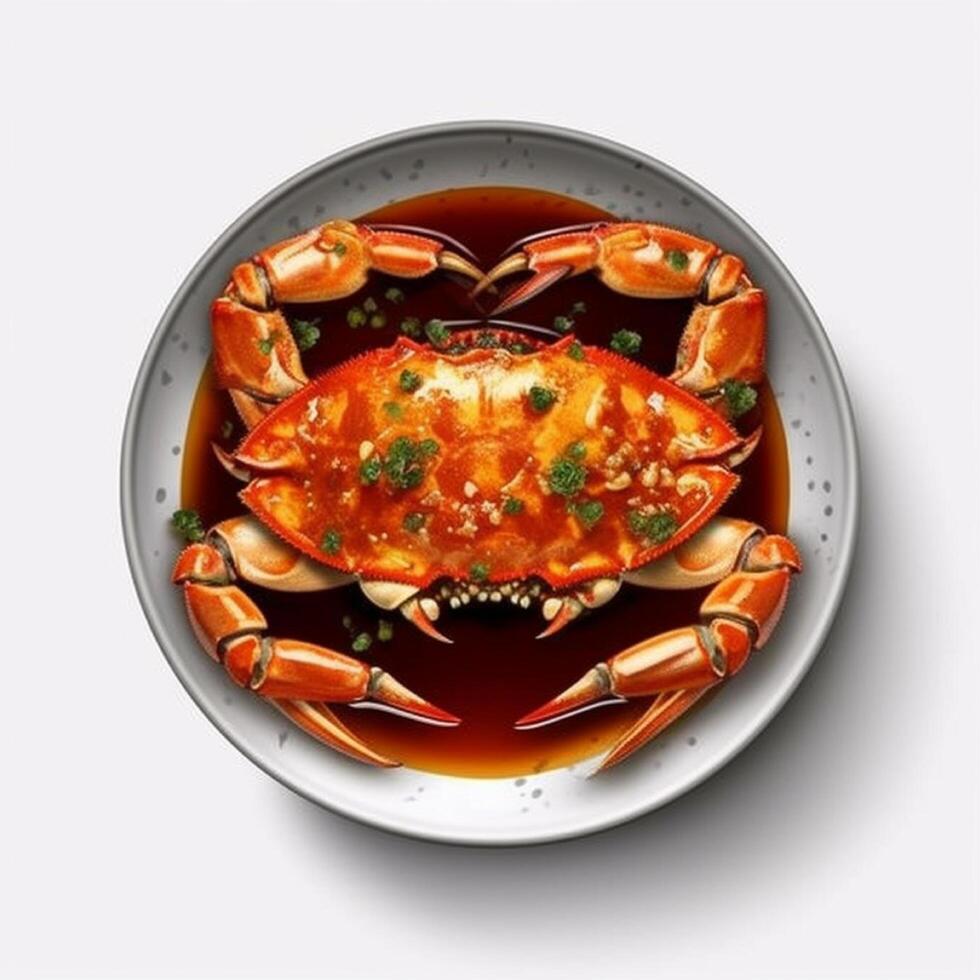 Soy sauce marinated crab, Korean food. 24075802 Stock Photo at Vecteezy