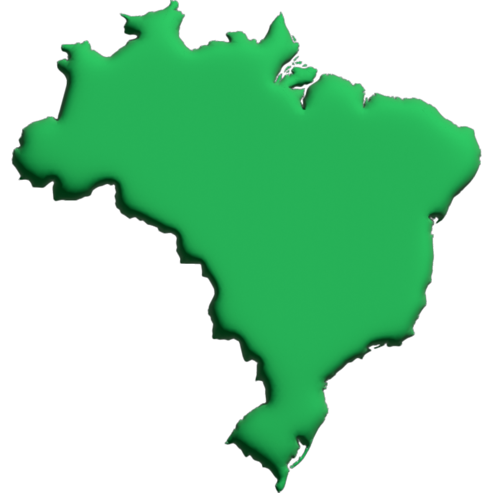 3d Render Country Map Brazil 24076043 Png 3d Render Country Map Brazil 24076043 Png