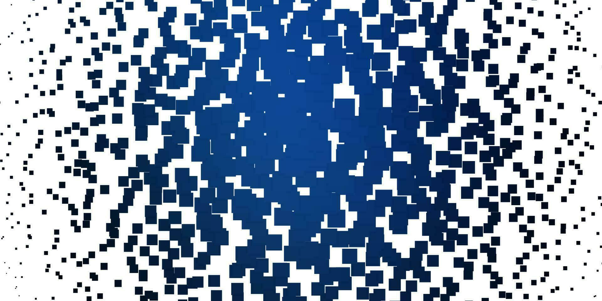 Light BLUE vector pattern in square style.