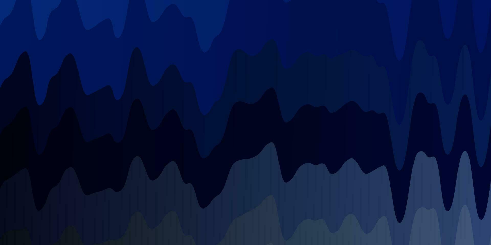 Dark BLUE vector pattern with wry lines.