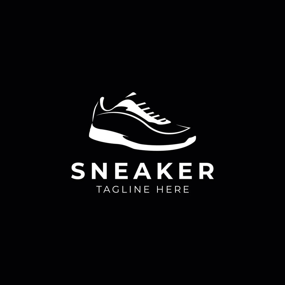 Sneaker Shoes Store Logo Vector