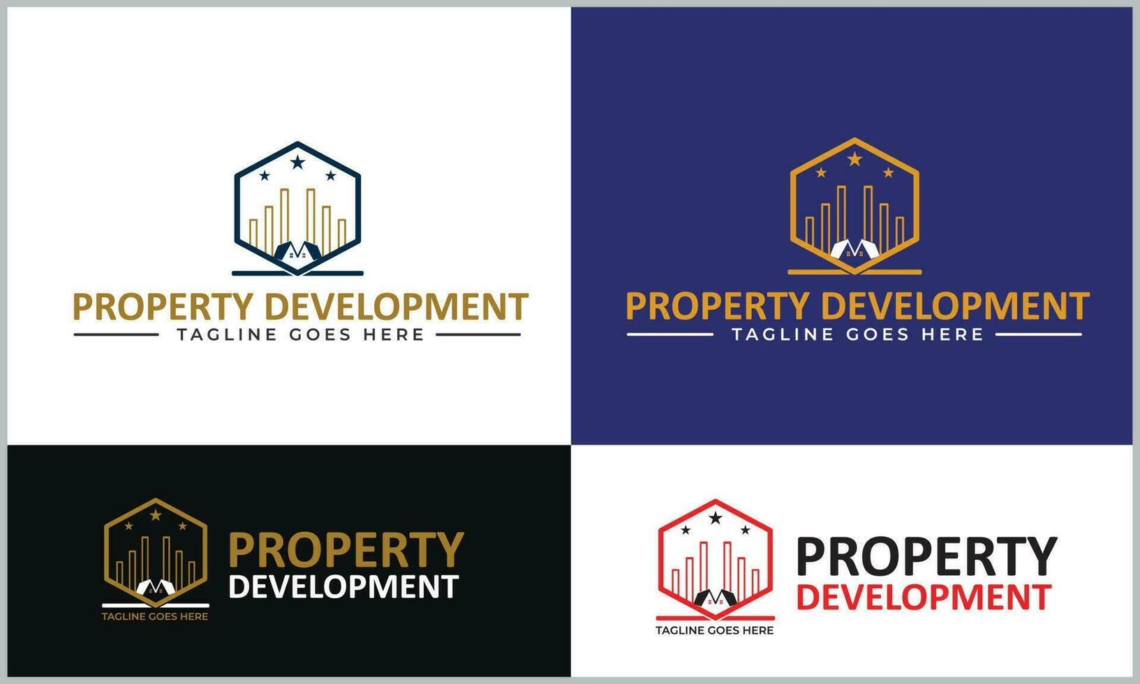 Property Development Company Logo Design vector