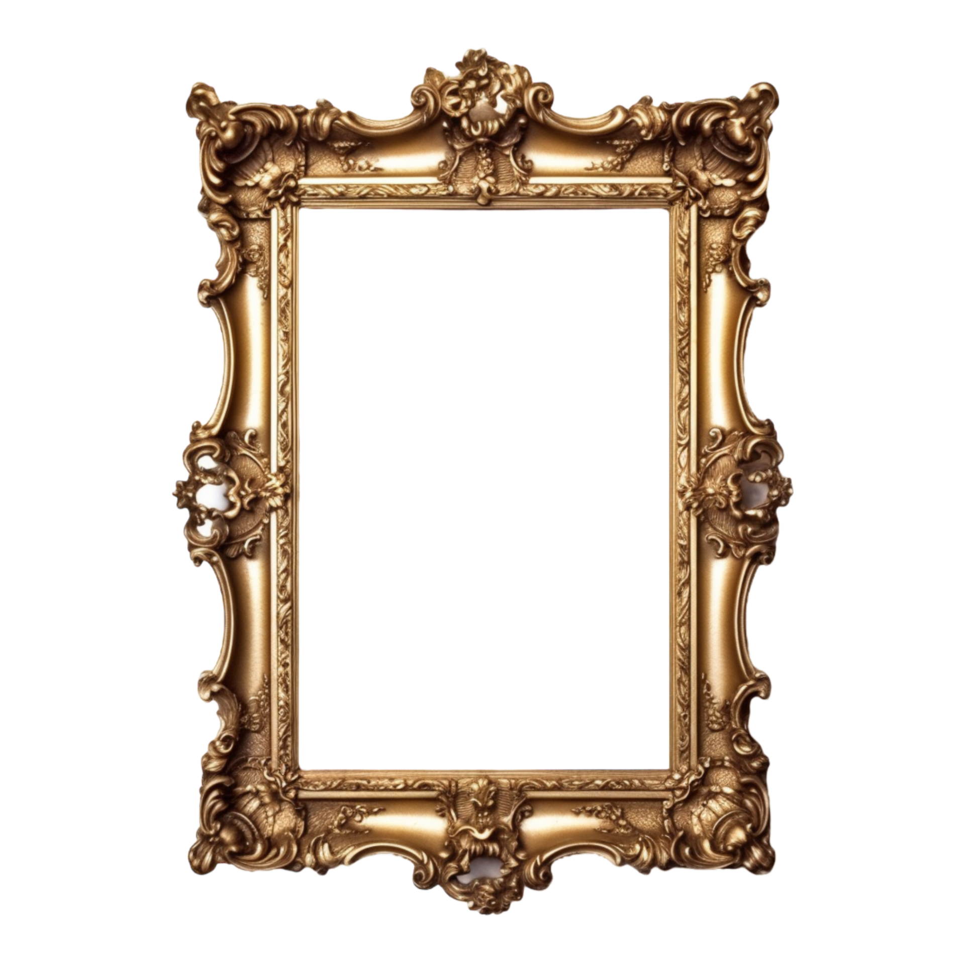 Vintage picture frame, luxury photo frame, 24077583 PNG