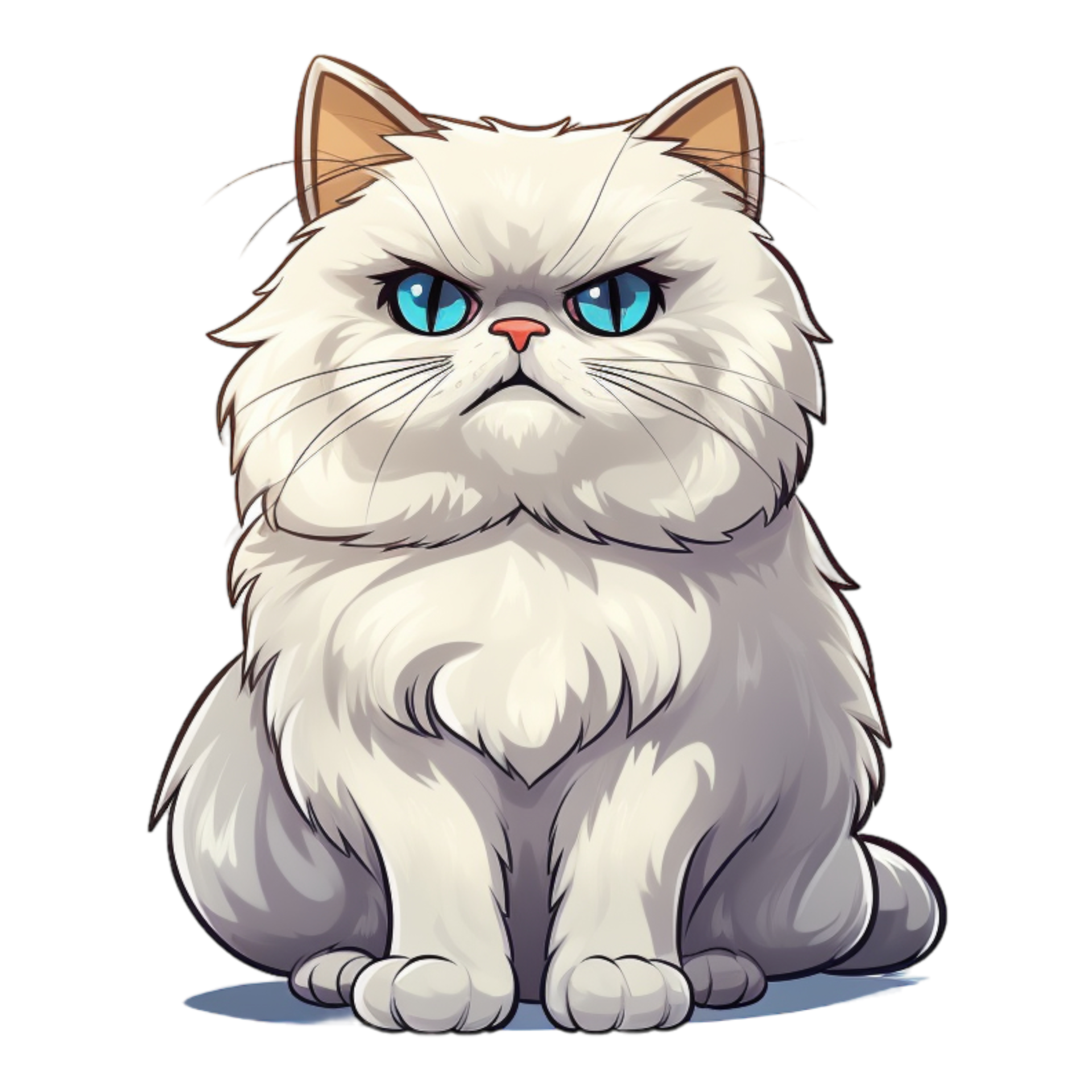 Persian Cat Clipart 24077599 Png