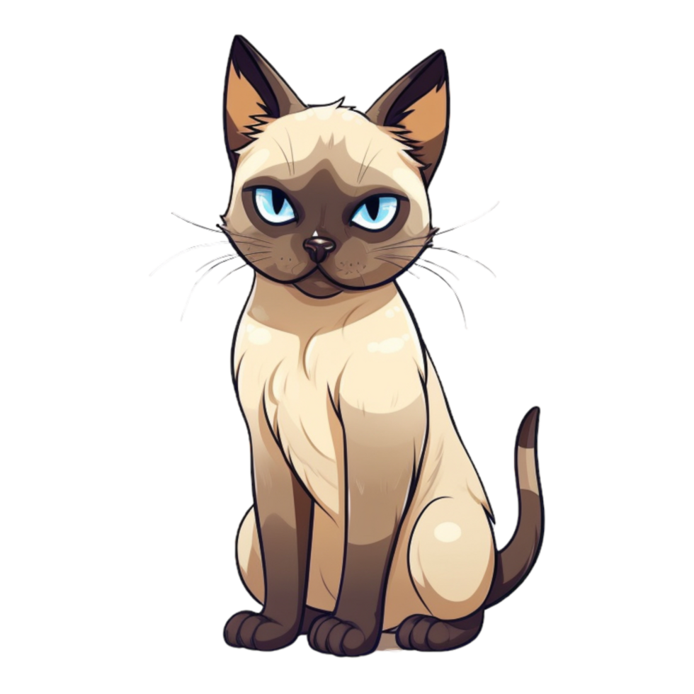 Siamese Cat Clipart, png