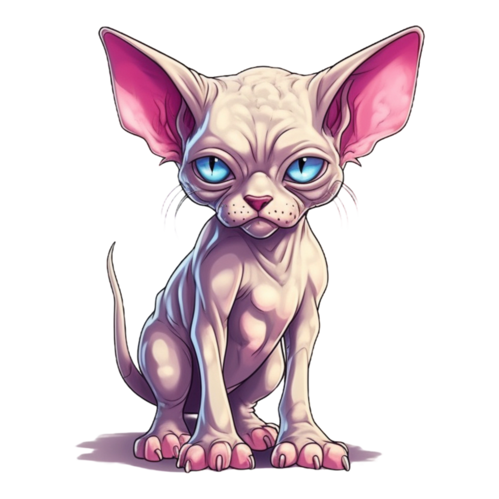 Sphynx Cat Clipart, png