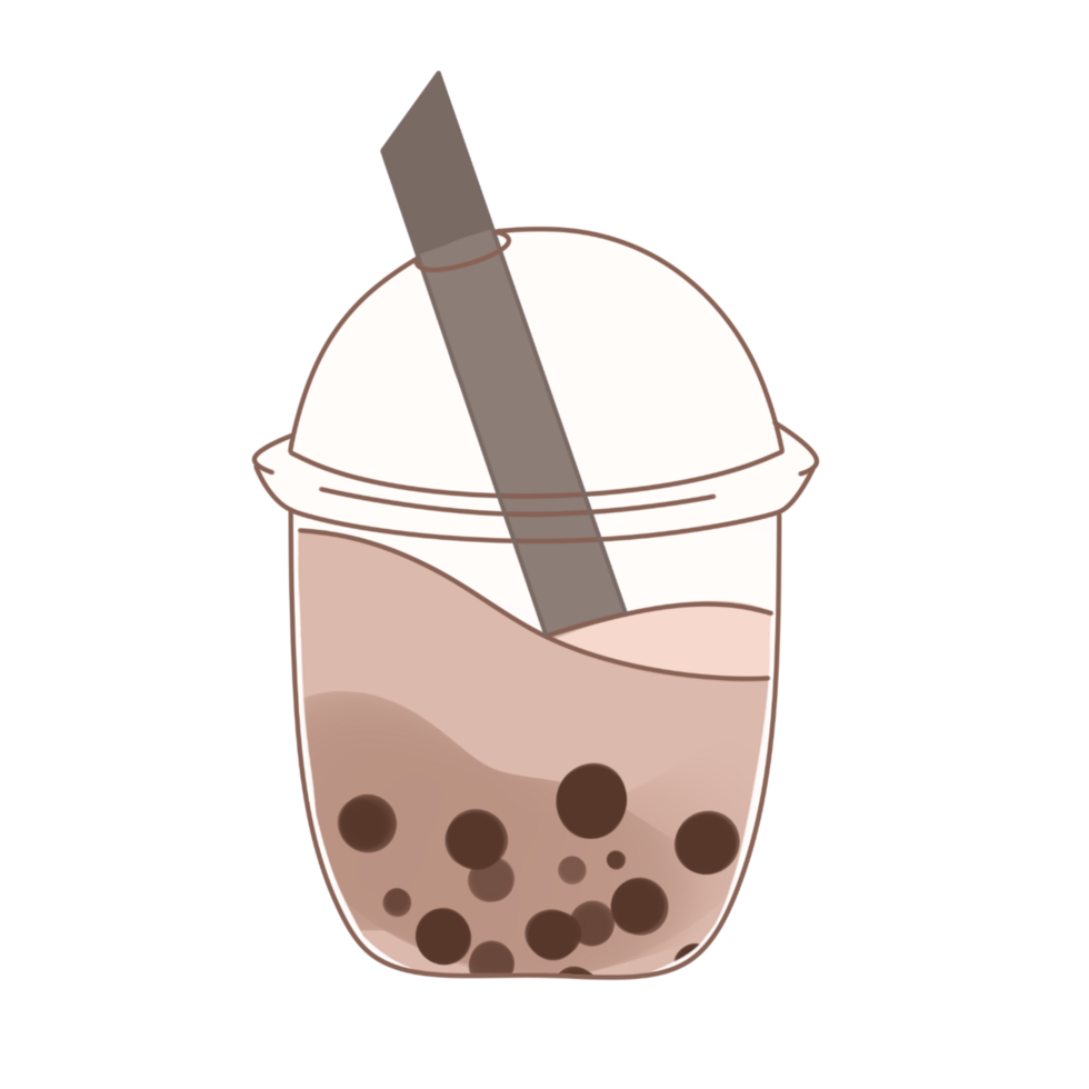 Bubble Tea Illustration png