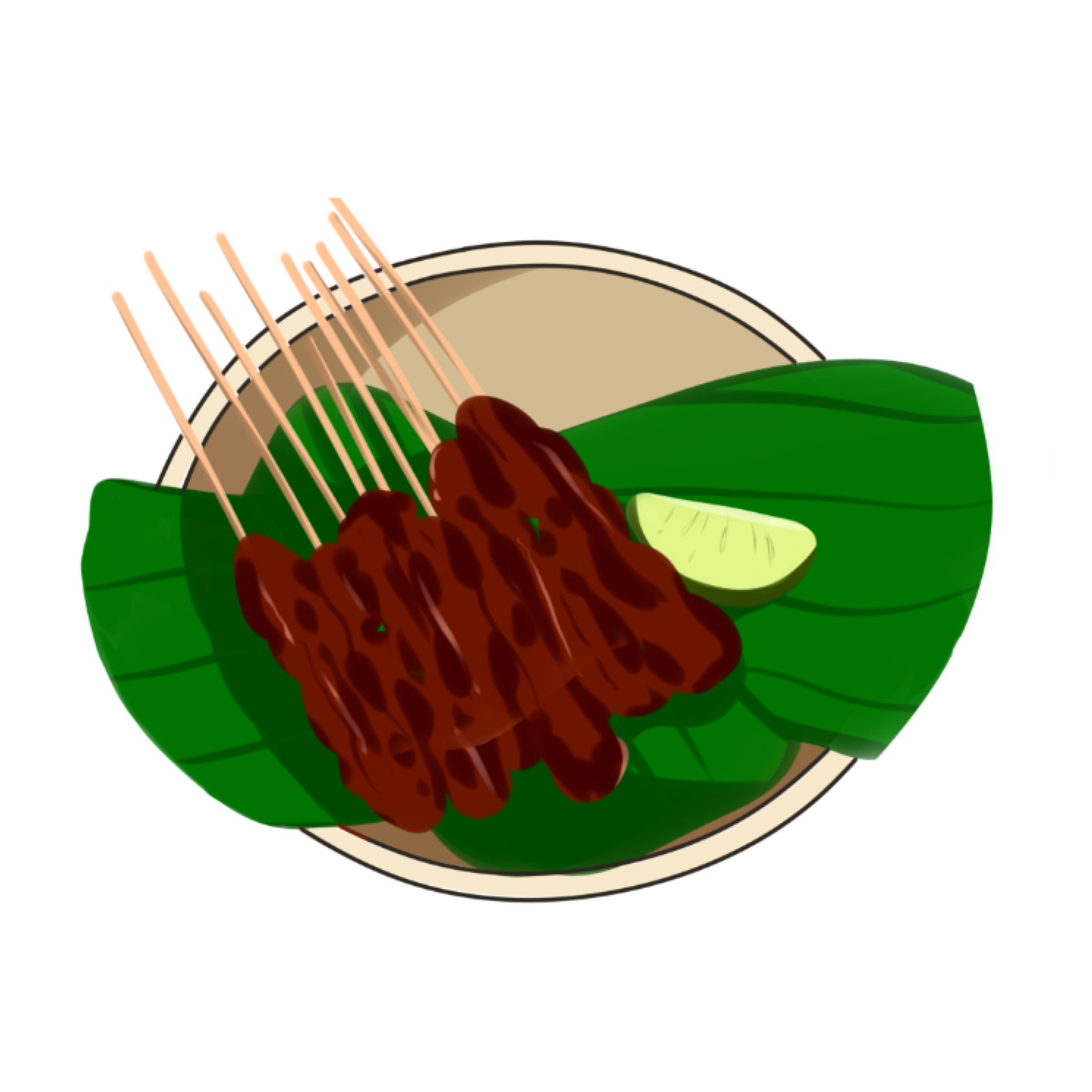 Chicken Satay Illustration 24077672 PNG chicken-satay-illustration-24077672-png