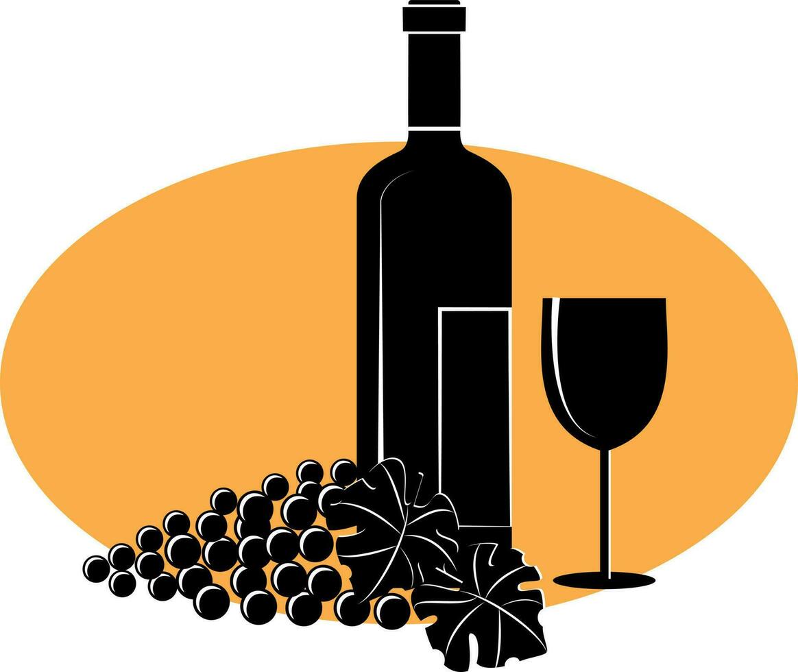 vino etiqueta gráficos, aislado antecedentes. vector