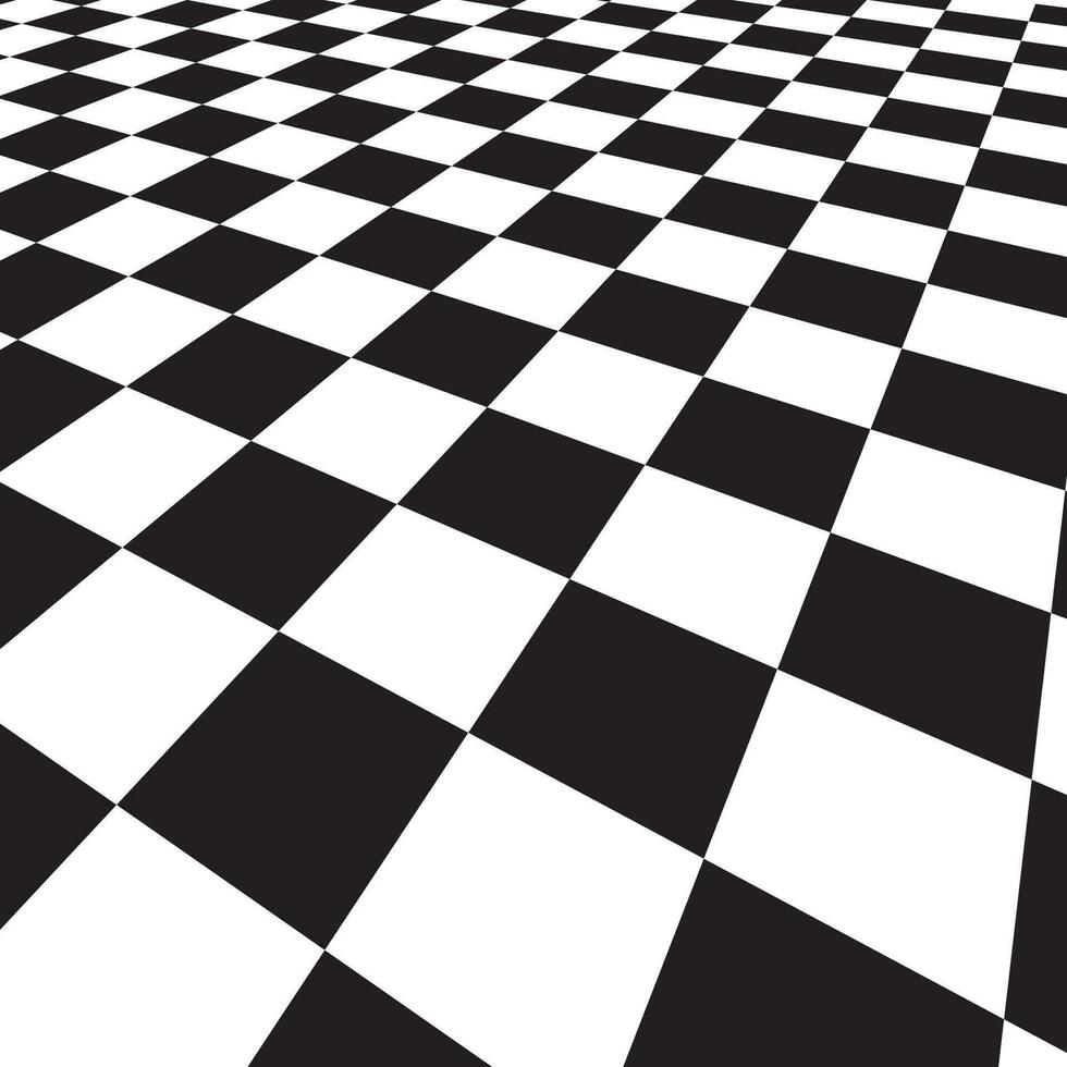 Checkered Vector Pattern, Isolated Background.