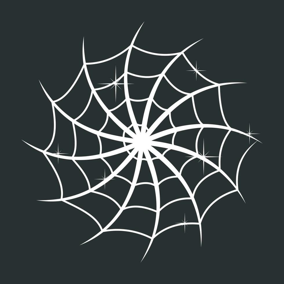 araña web gráficos, aislado antecedentes. vector