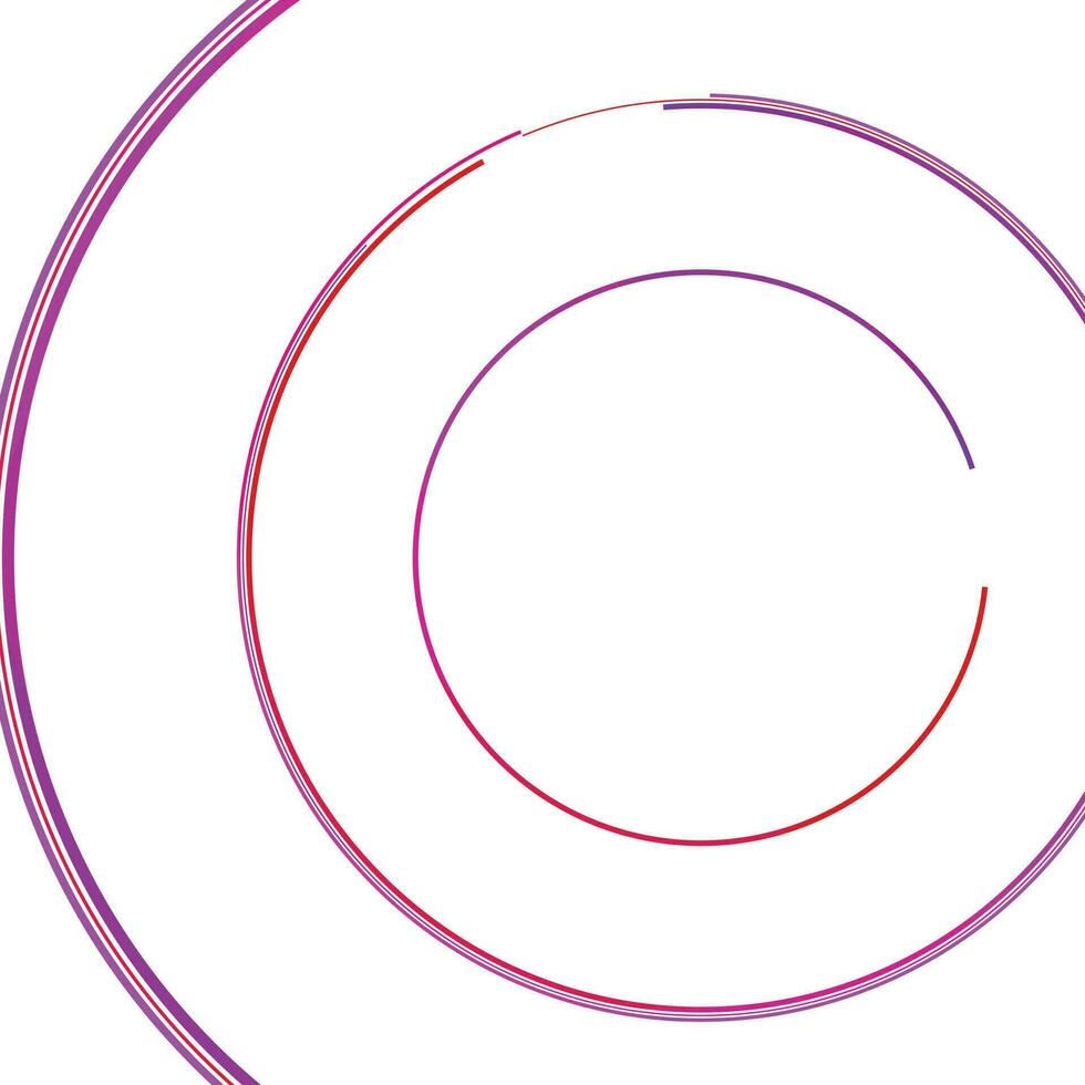 Abstract Circles Vector Background, Isolated Background.
