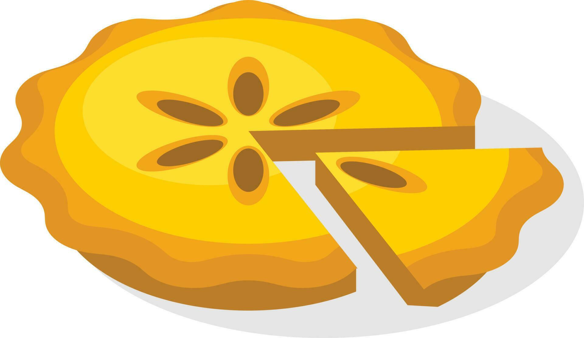 Apple Pie Vector Clip Art, Isolated Background. 24077893 Vector Art at