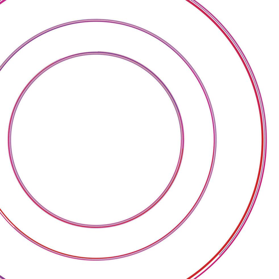 Color Circles Abstract Art, Isolated Background. vector