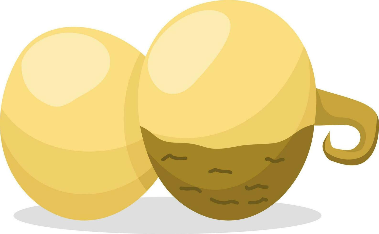 Sweet Potatoes, Isolated Background. vector