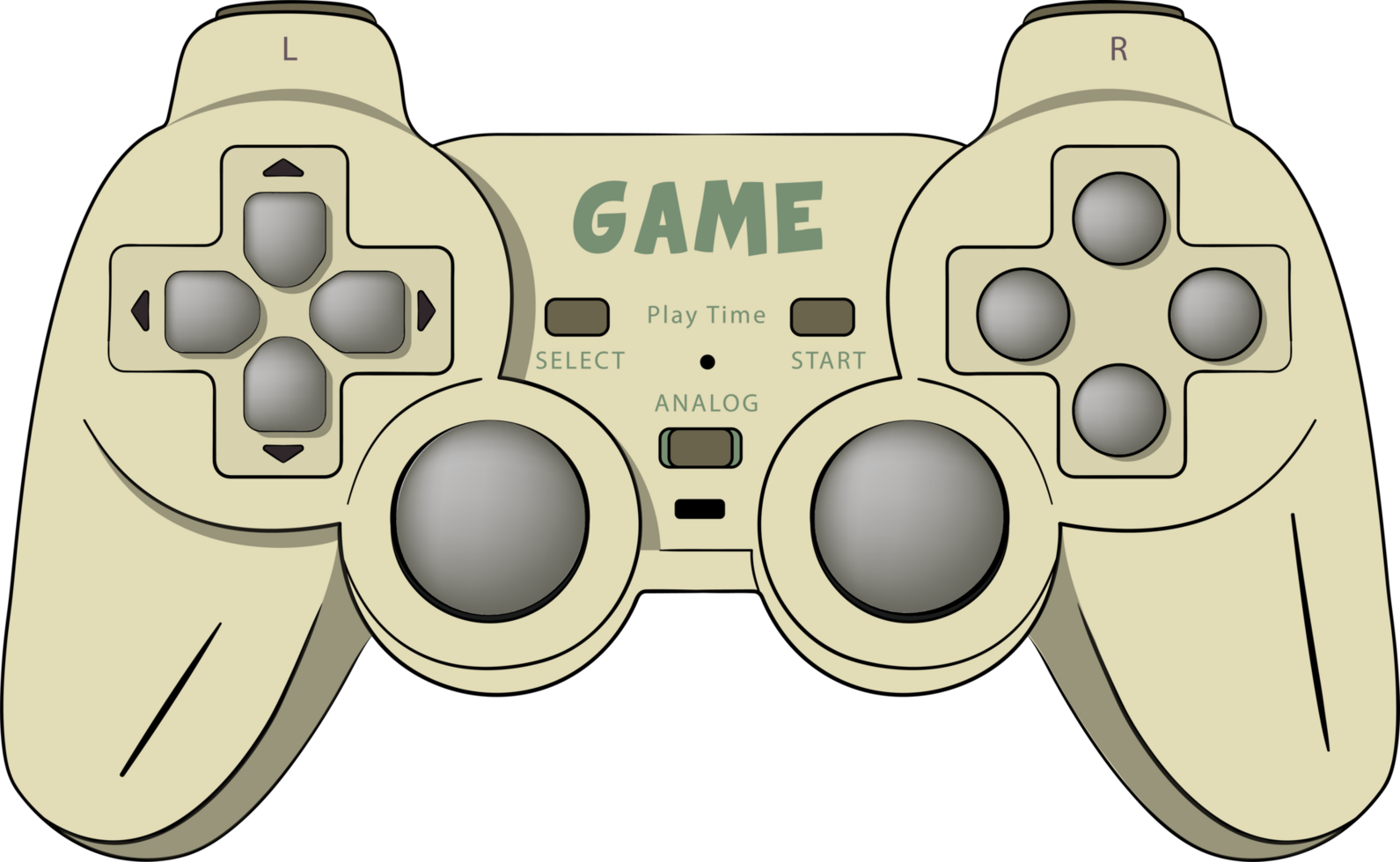 Game Console Joystick Controller png
