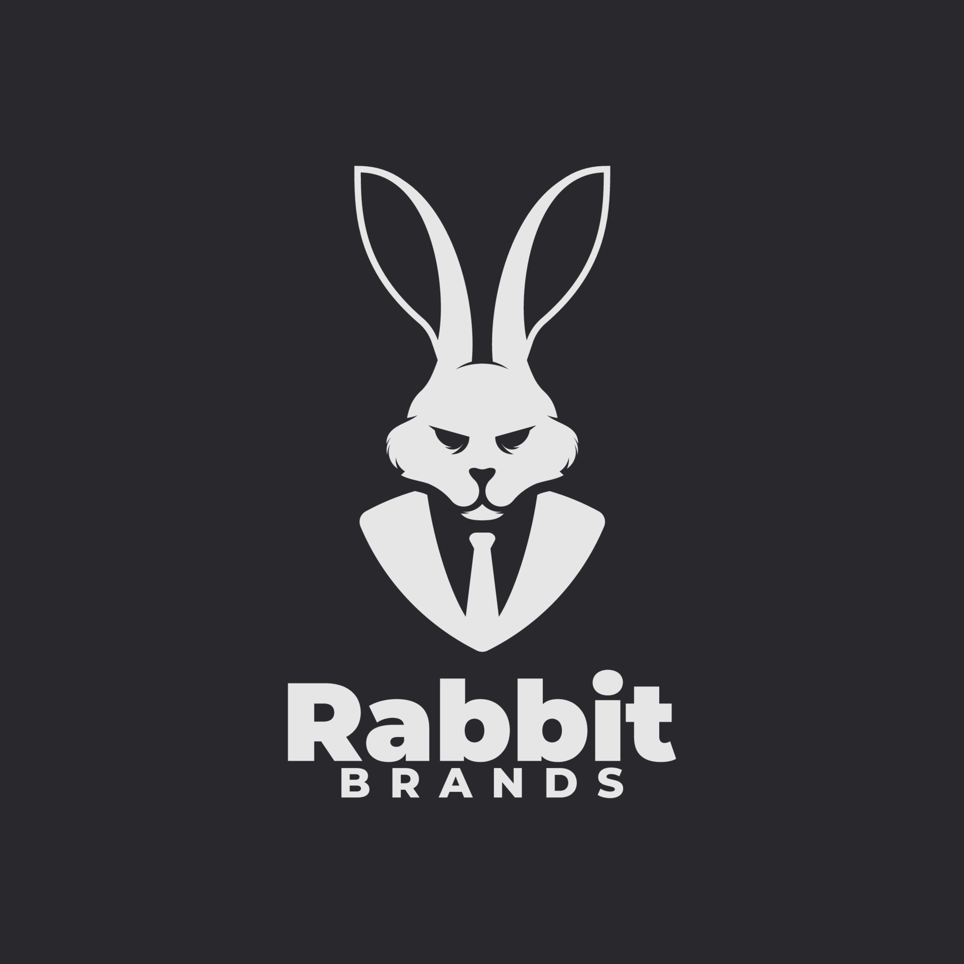 RABBIT BRANDS LOGO 24078340 Vector Art at Vecteezy