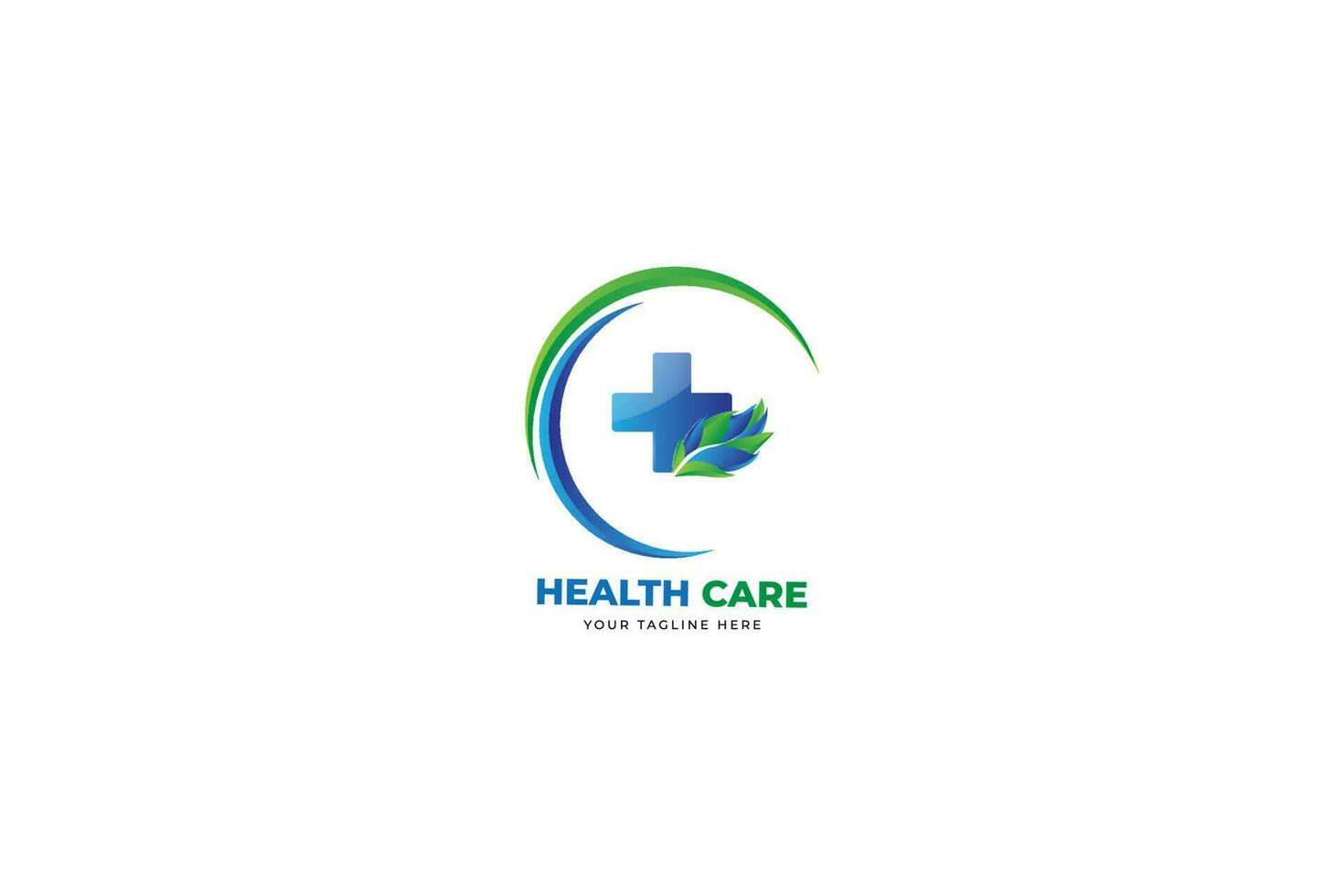 logo about a health care illustration vector