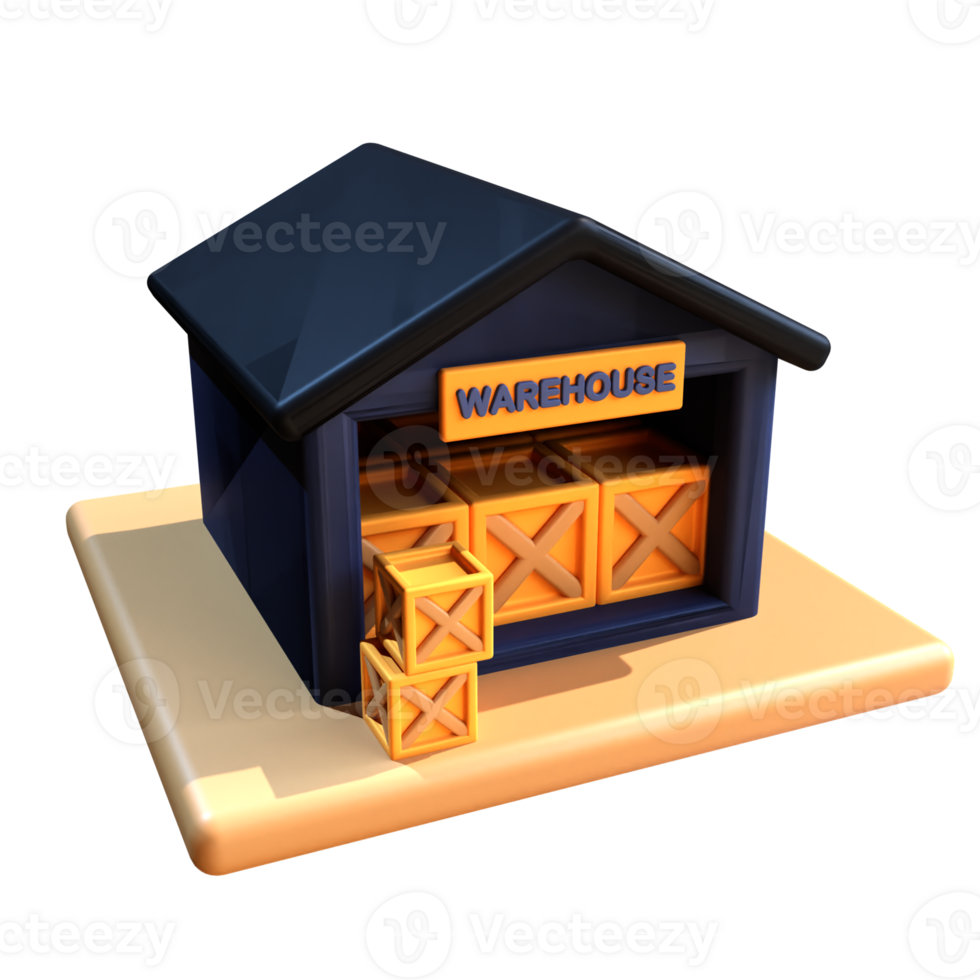 Illustration of 3D Industrial png