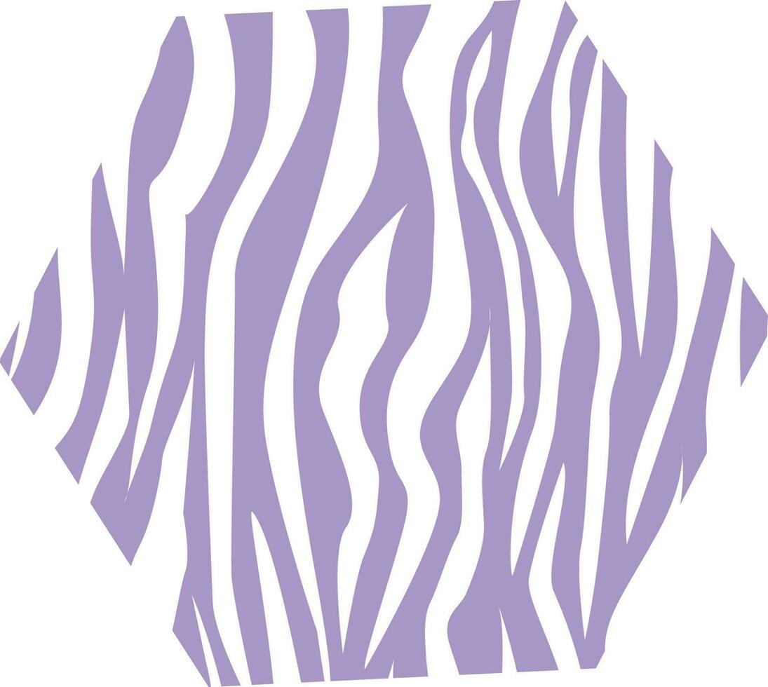 Polygon abstract purple color for decoration. vector