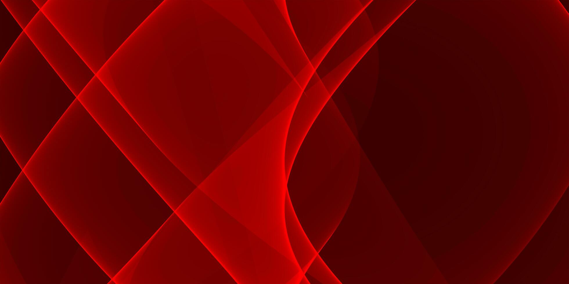 abstract curve lines geometric red background illustration photo