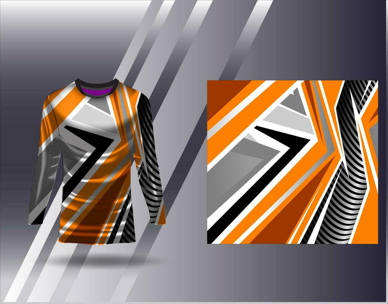 Deportes jersey y camiseta modelo Deportes diseño para fútbol americano carreras juego de azar jersey vector