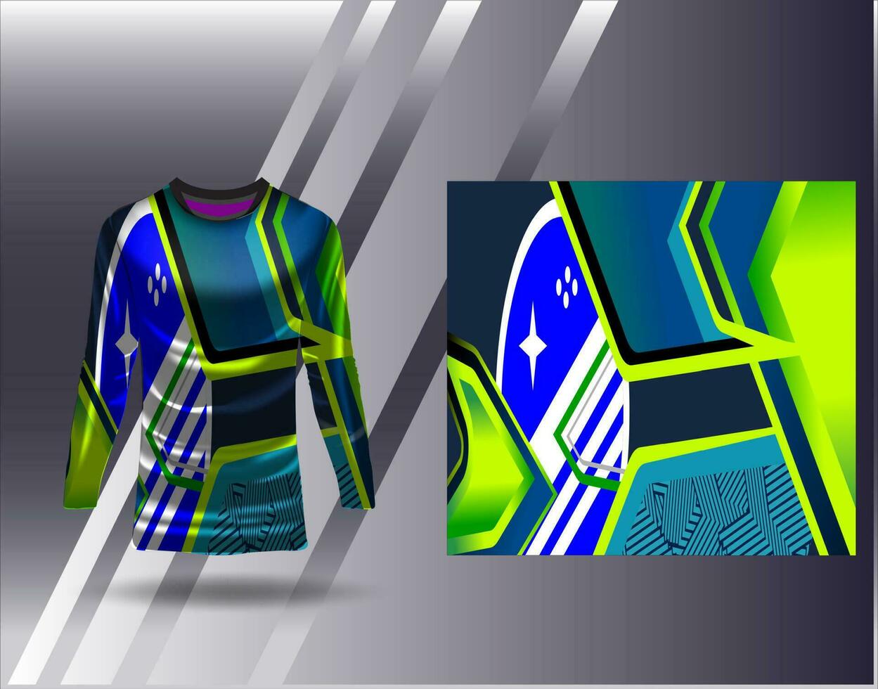 Deportes jersey y camiseta modelo Deportes diseño para fútbol americano carreras juego de azar jersey vector