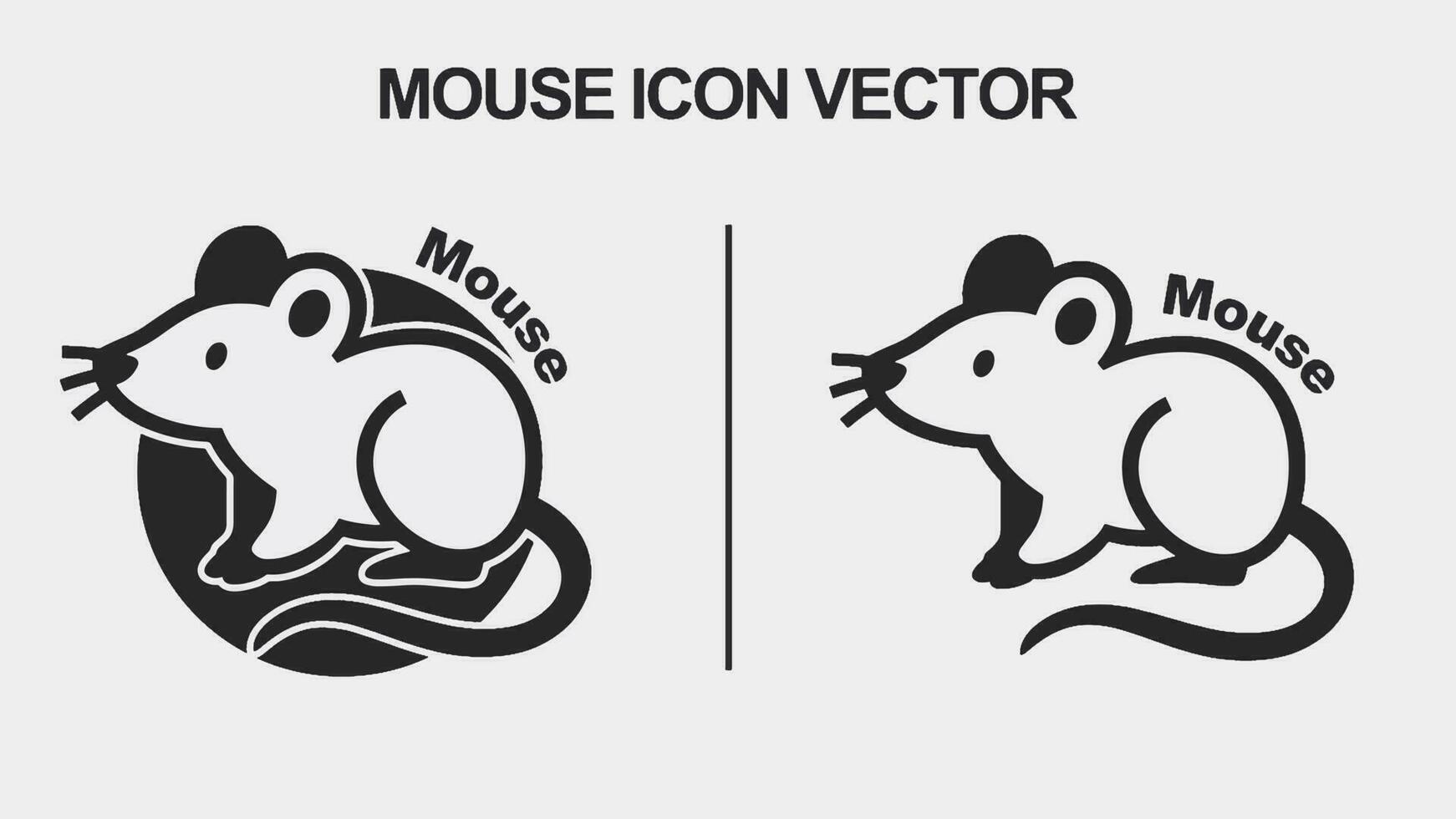 ratón icono vector arte, ilustración y gráfico