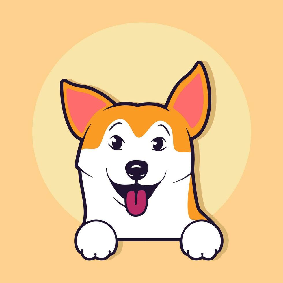 perro vector arte, ilustración, icono y gráfico