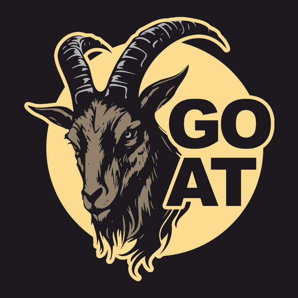 Goat Vector Art, Illustration, Icon and Graphic