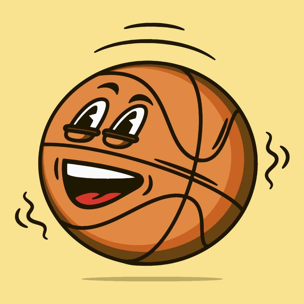 Basket Ball Mascot Vector Art, Illustration, Icon and Graphic