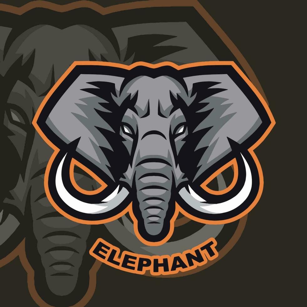 Elephant Vector Art, Illustration, Icon and Graphic