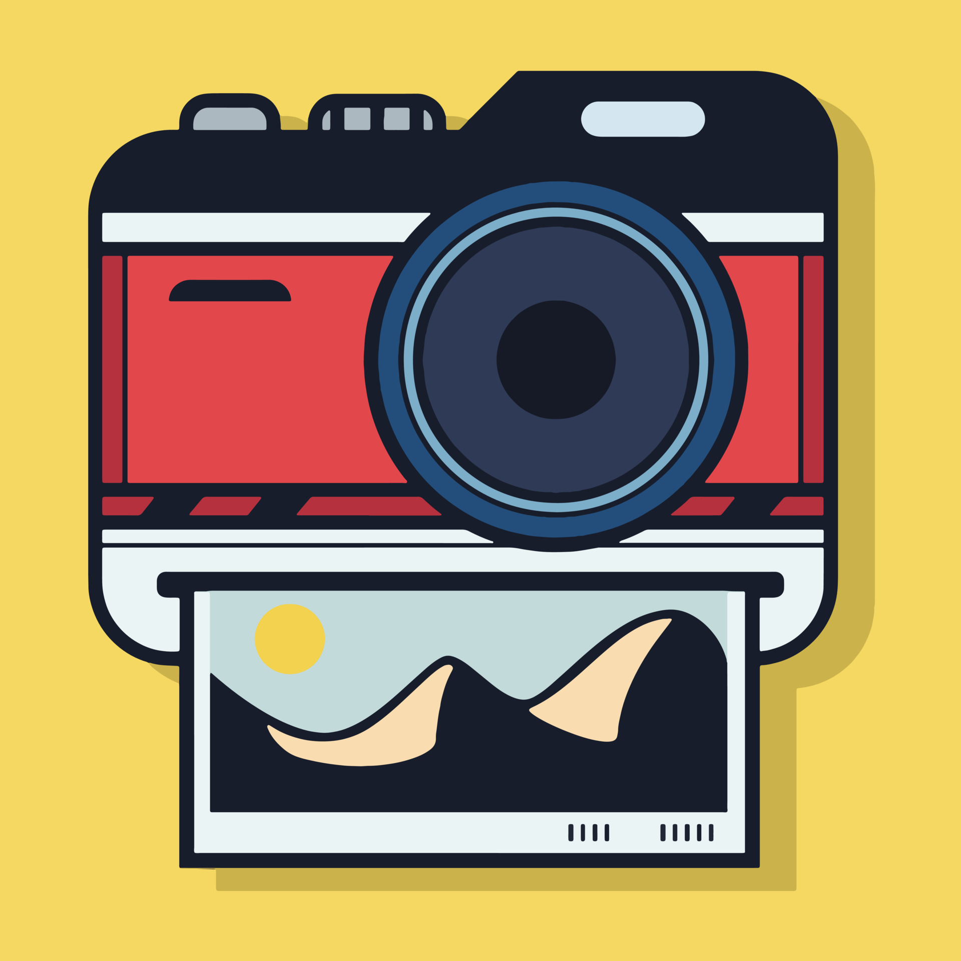 Camera Vector Art, Illustration and Graphic 24081929 Vector Art at Vecteezy