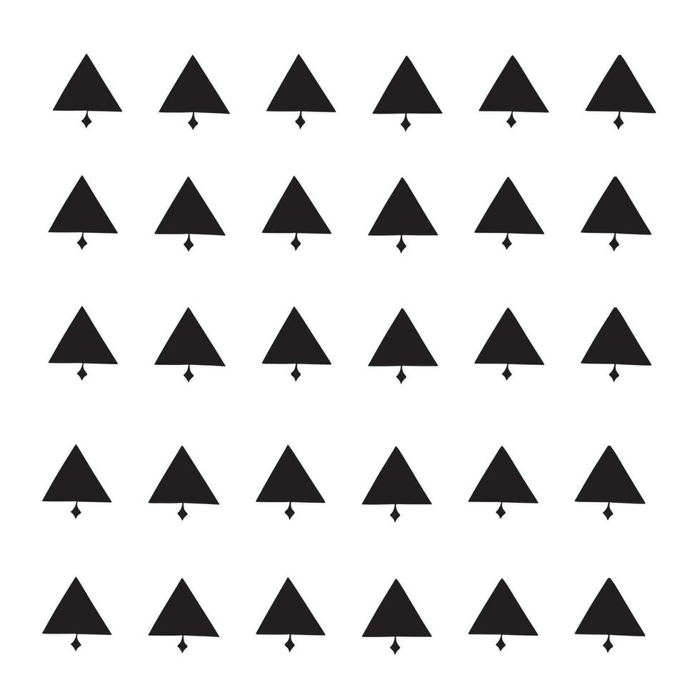 Icon Arrow Shape Black On White Background Silhouette Vector illustration Design