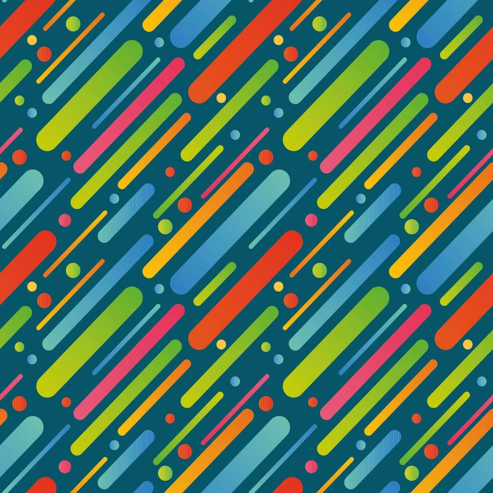 Vector seamless pattern with stripes. Beautiful seamless pattern. Vector background.fabric, cover, advertising, fashion pattern.Abstract background with lots of bright neon stripes, vector illustratio