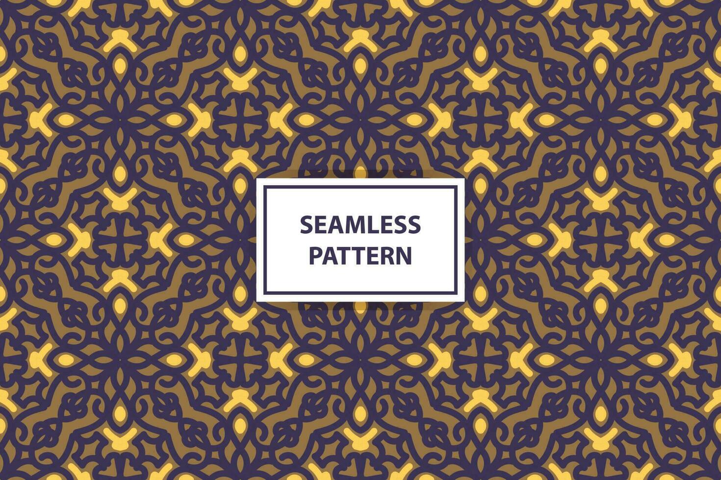 Seamless pattern with floral elements. colorful vector abstract design. Decorative lattice in Arabic style. Background for textile, fabric and wrapping.