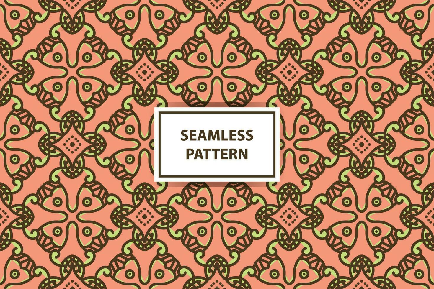 seamless pattern in oriental style. Vector background