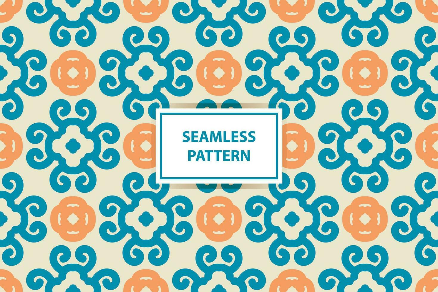 seamless pattern. vintage pattern design. vector