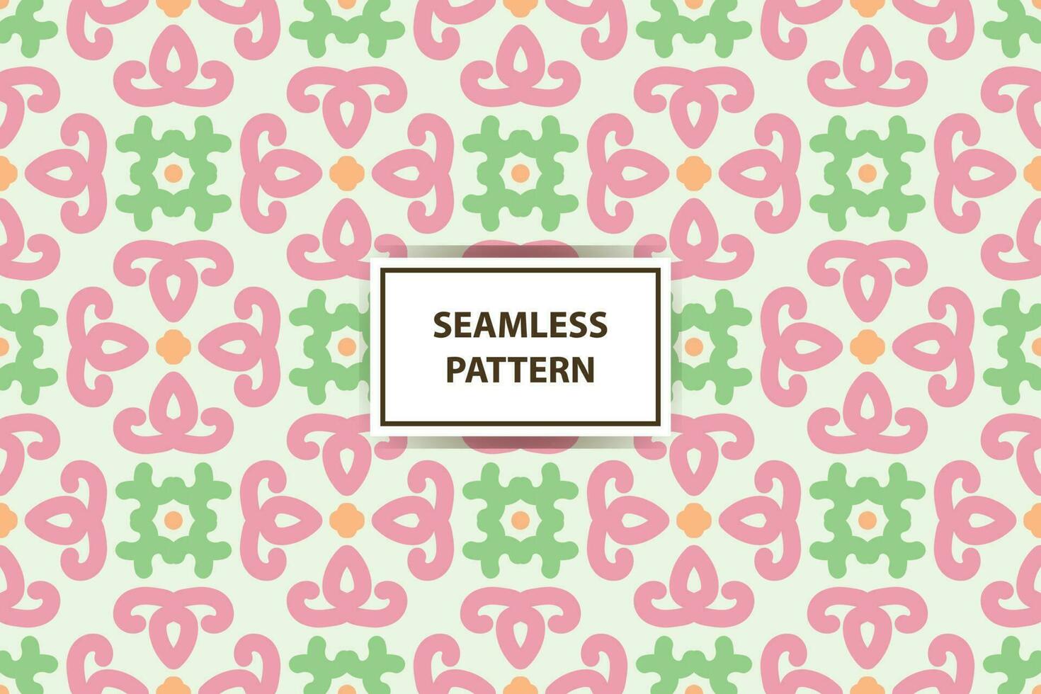 seamless pattern in oriental style. Vector background