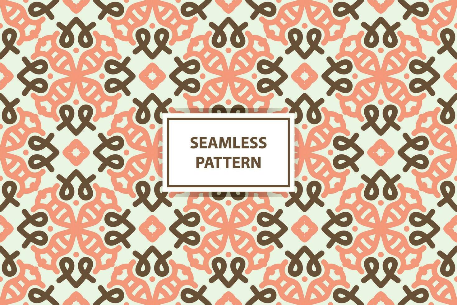 seamless pattern in oriental style. Vector background
