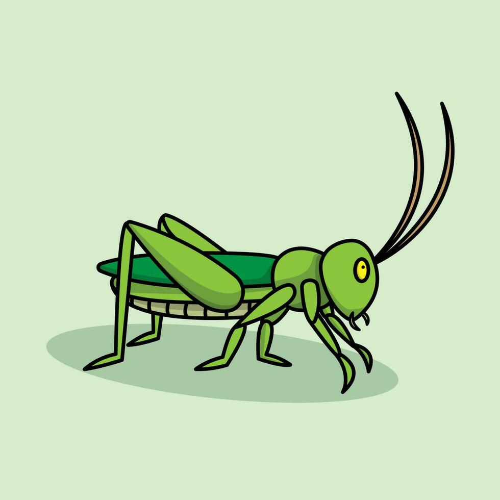 Locust The Illustration vector