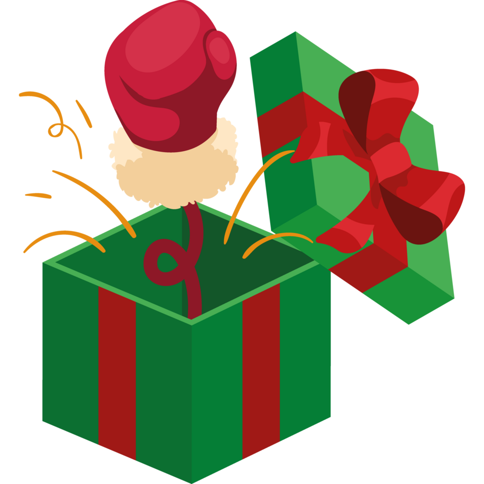 boxing glove in green gift png