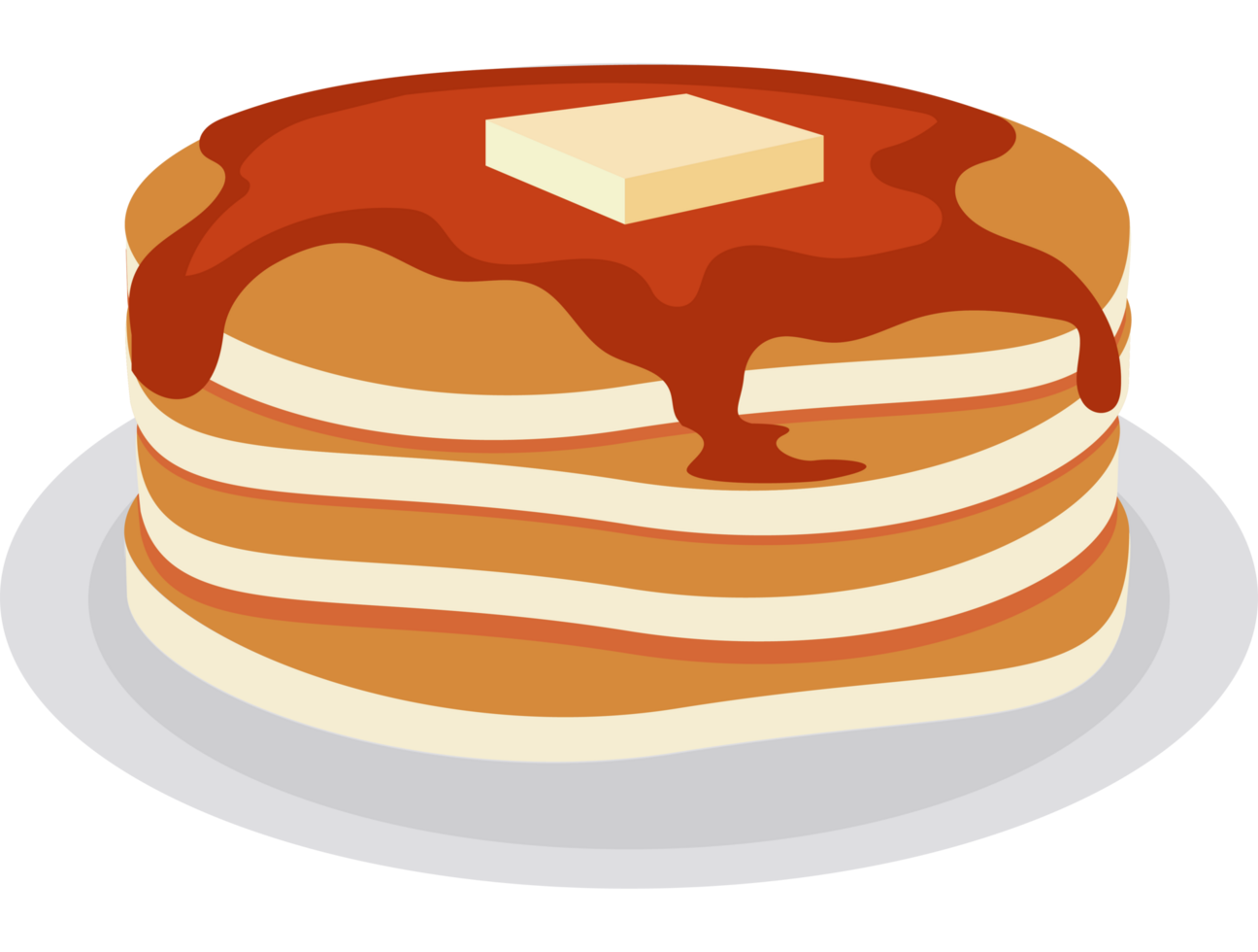 pancakes with syrup breakfast png